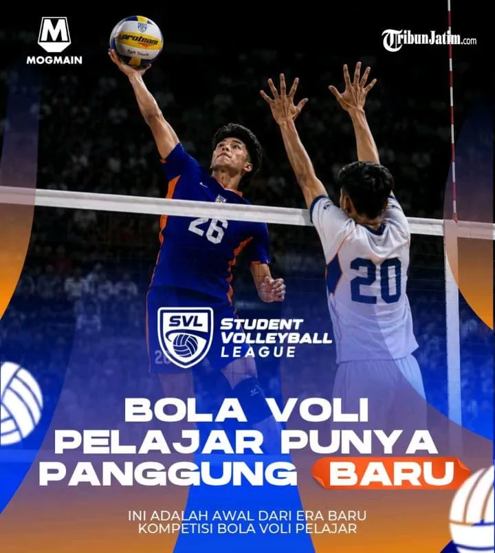 Kabar baik : BOLA VOLI PELAJAR PUNYA PANGGUNG BARU
